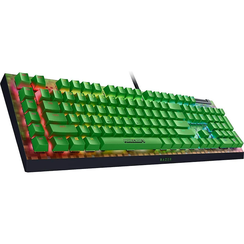 Minecraft PC Keyboard and Mouse Gaming Bundle with Headset and Mouse Pad