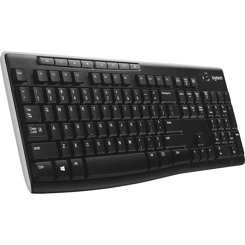 K270 Full-Size Wireless Keyboard - Black