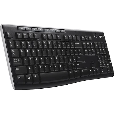 K270 Full-Size Wireless Keyboard - Black