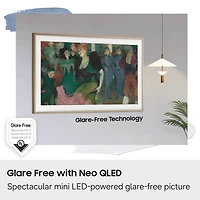 inch Class The Frame Pro LS03HW Series Neo QLED 4K HDR Art Mode Vision AI Smart TV