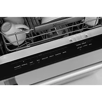 42 dBA Stainless Top Control Dishwasher with LED Floor Indicator