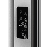 23.1 Cu. Ft. Stainless French Door Counter-Depth Smart Refrigerator with Intelligent Auto Fill