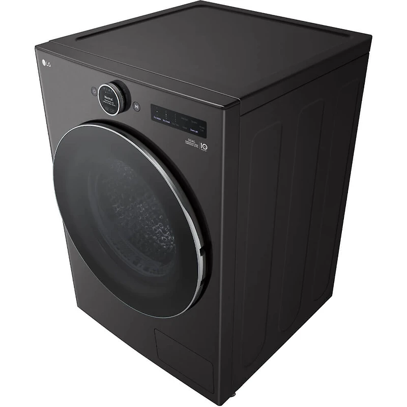 7.8 Cu. Ft. Black Steel Front Load Smart Electric Dryer with Heat Pump