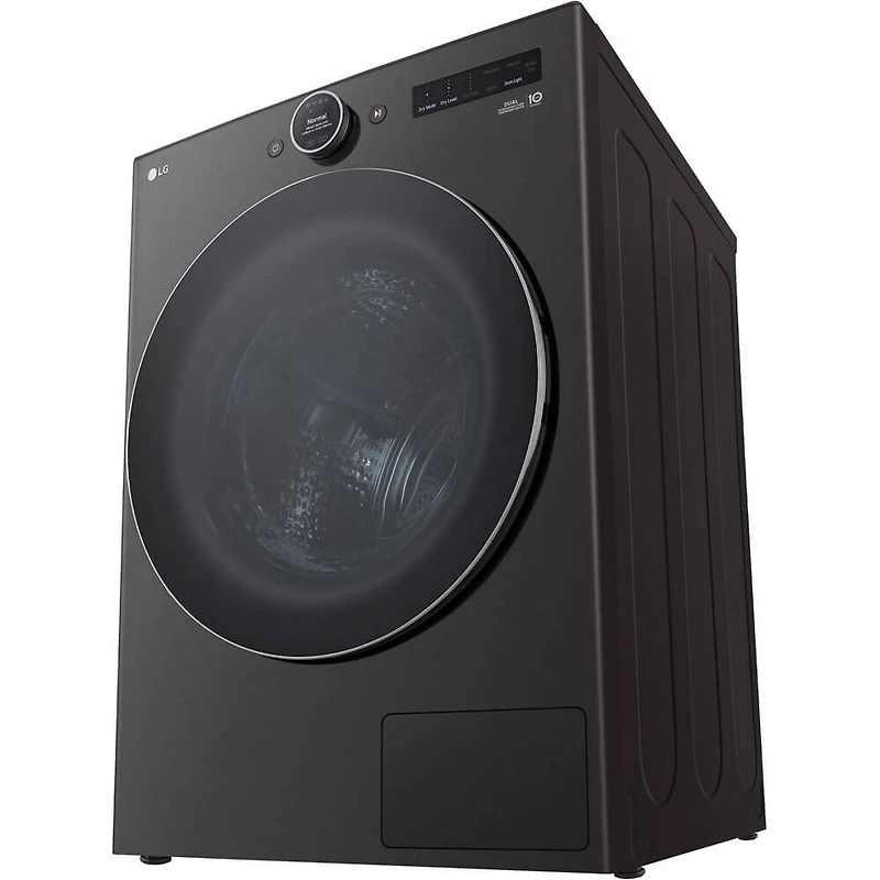 7.8 Cu. Ft. Black Steel Front Load Smart Electric Dryer with Heat Pump