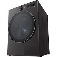 7.8 Cu. Ft. Black Steel Front Load Smart Electric Dryer with Heat Pump