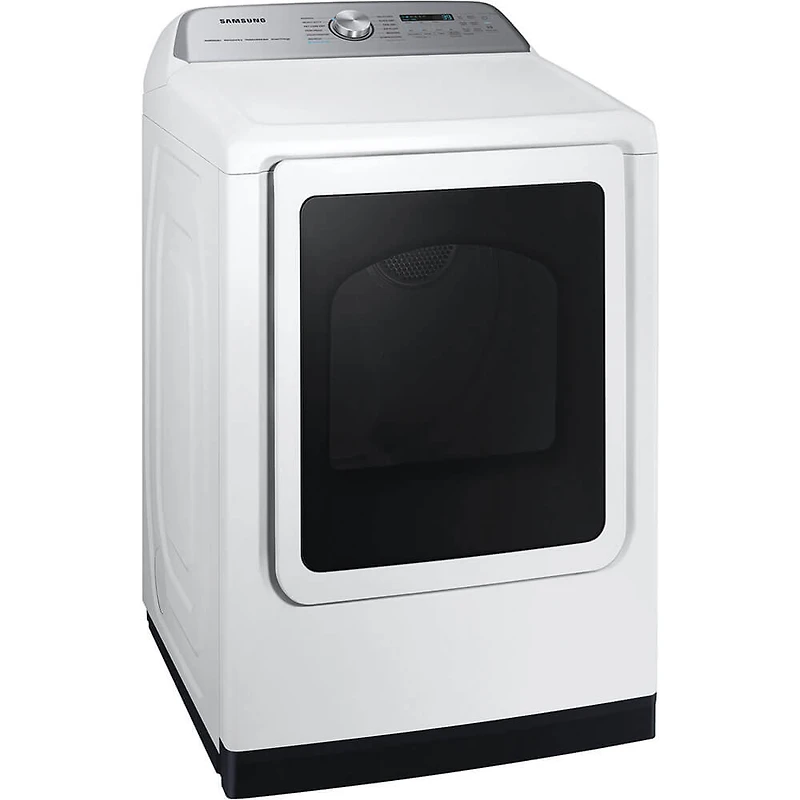 7.4 Cu. Ft. White Top Load High Efficiency Smart Gas Dryer