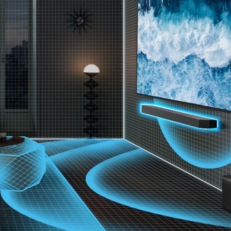 7.1.2 Ch. Q-Series Soundbar with Subwoofer and Wireless Dolby Atmos