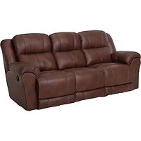 606 Croft Reclining Sofa - Colt Hickory