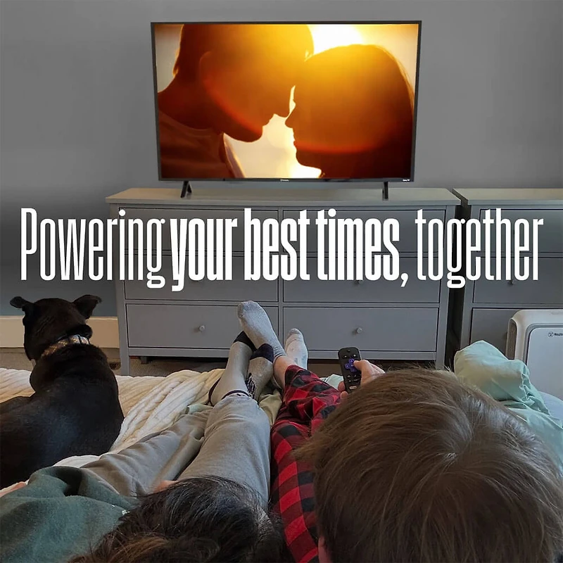 inch Class Edgeless Series 2K FHD QLED Smart Roku TV