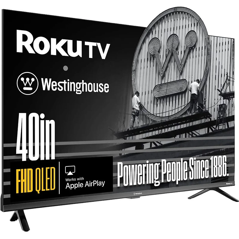 inch Class Edgeless Series 2K FHD QLED Smart Roku TV