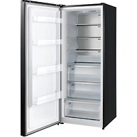13.6 Cu. Ft. Black Convertible Counter-Depth Left Swing Refrigerator / Freezer