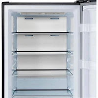 13.6 Cu. Ft. Black Convertible Counter-Depth Right Swing Refrigerator / Freezer