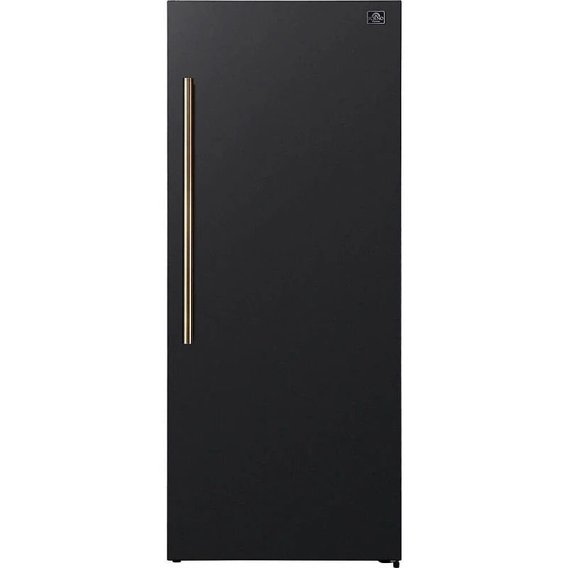 13.6 Cu. Ft. Black Convertible Counter-Depth Right Swing Refrigerator / Freezer