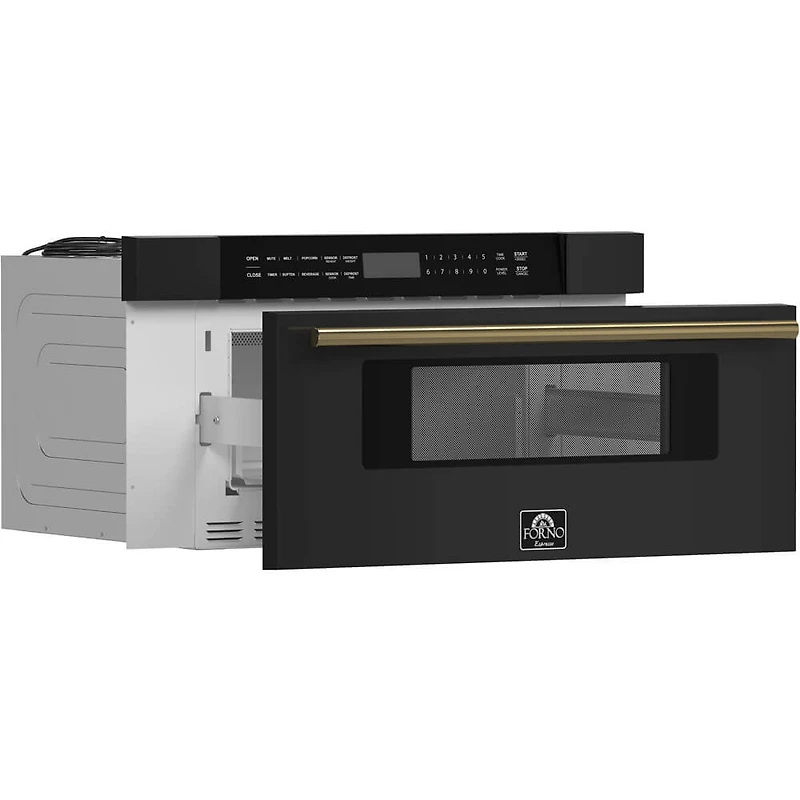 1.2 Cu. Ft. Black Microwave Drawer