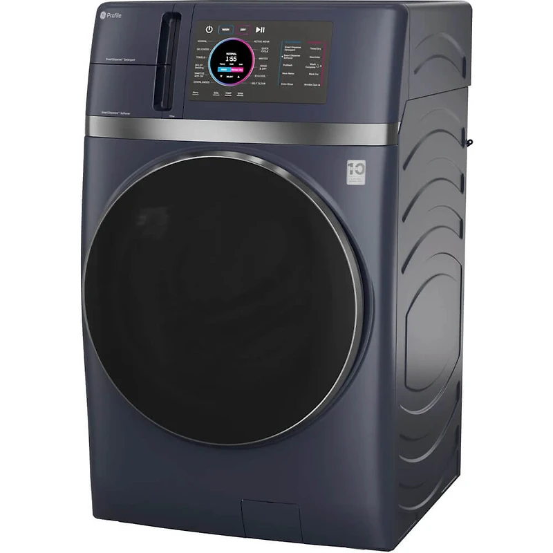 4.8 Cu. Ft. Sapphire Blue Front Load Smart Washer/Dryer Combo