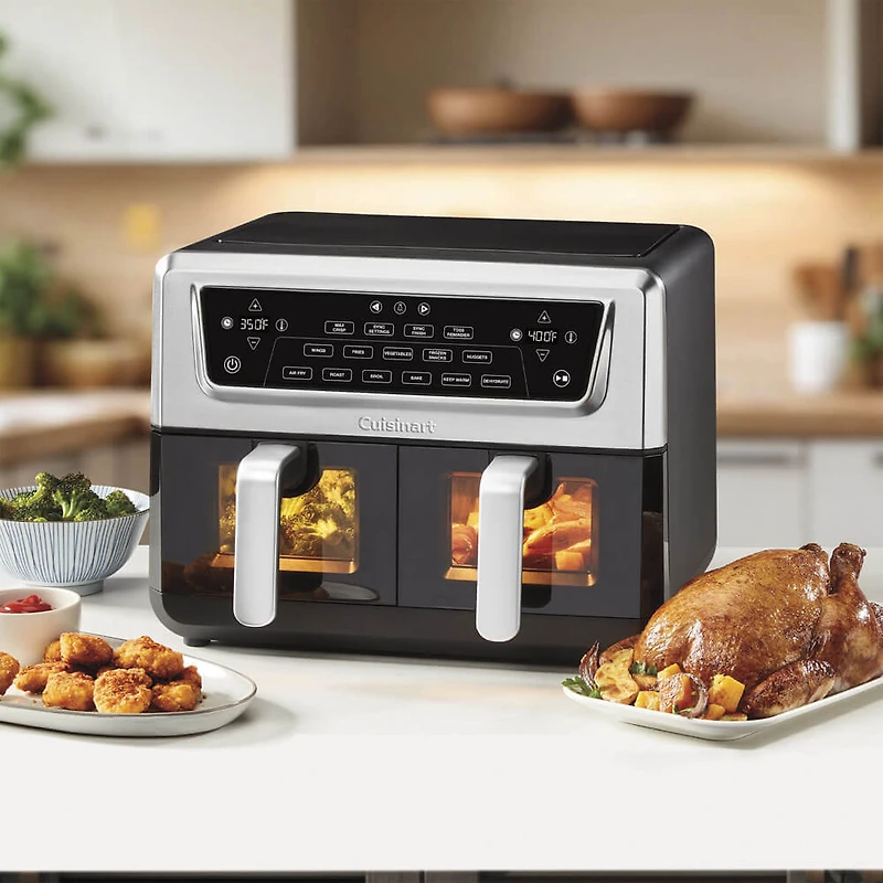 11 Quart Dual Basket Air Fryer Pro