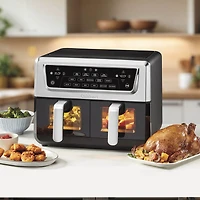 11 Quart Dual Basket Air Fryer Pro