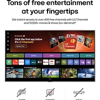 65 inch Class LX7B Gallery Series 4K Mini-LED Smart TV with White Frame