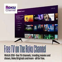 32 inch Class Edgeless 720p HD LED Smart Roku TV