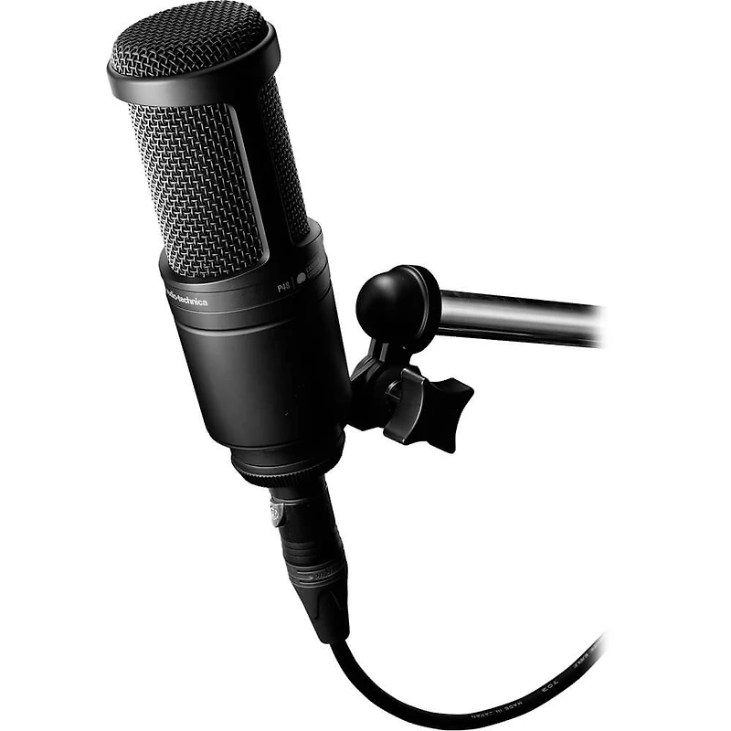 Cardioid Condenser Studio Low-Mass Diaphragm Microphone - Black