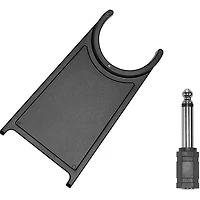 Unidirectional Dynamic Vocal Microphone with Desk Stand and Adapter