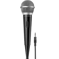 Unidirectional Dynamic Vocal Microphone with Adjustable Stand Clamp and Adapter