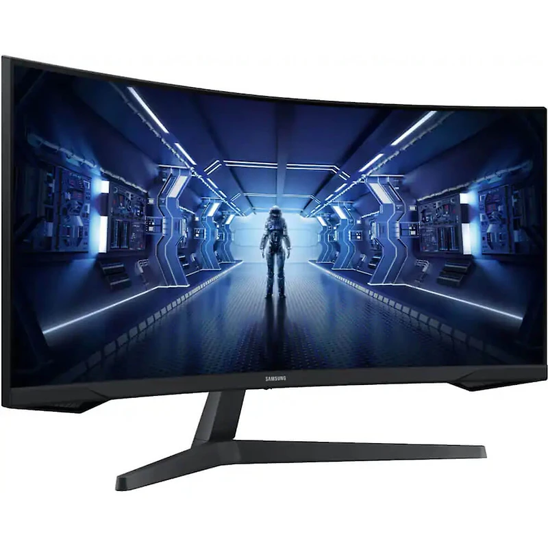 34 inch Odyssey G5 1000R QHD 1ms 165Hz Curved Gaming Monitor with FreeSync