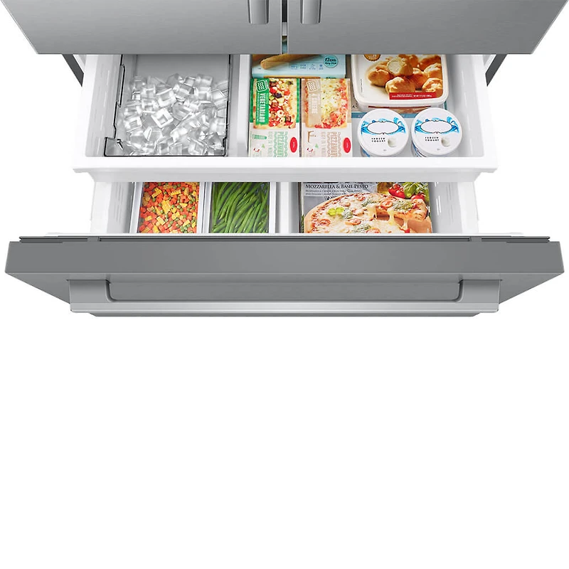 24.5 Stainless Bespoke AI French Door Counter-Depth Smart Refrigerator