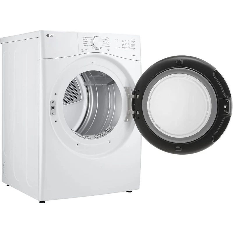 7.4 Cu. Ft. White Front Load Smart Electric Dryer