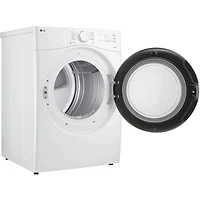 7.4 Cu. Ft. White Front Load Smart Electric Dryer