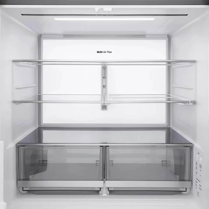 28.6 Cu. Ft. Stainless 4-Door French Door Smart Refrigerator with Convertible Drawer