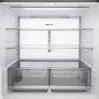 28.6 Cu. Ft. Stainless 4-Door French Door Smart Refrigerator with Convertible Drawer