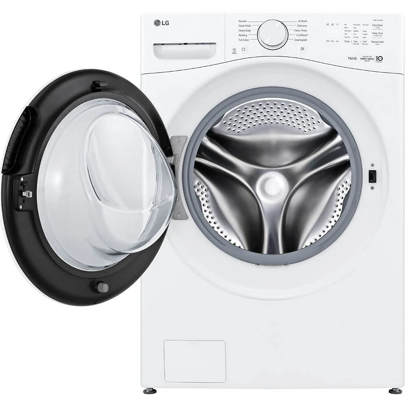 4.5 Cu. Ft. White Front Load Smart Washer