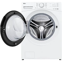 4.5 Cu. Ft. White Front Load Smart Washer