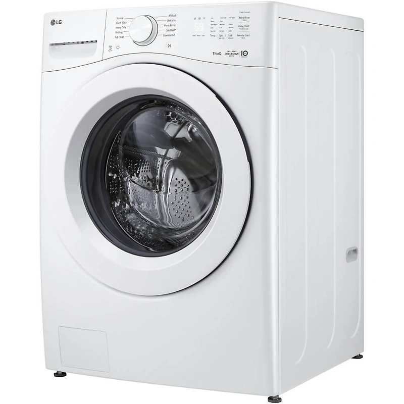 4.5 Cu. Ft. White Front Load Smart Washer