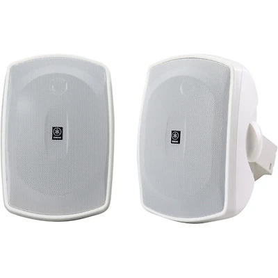 2-Way All Weather Outdoor Speaker Pair - White
