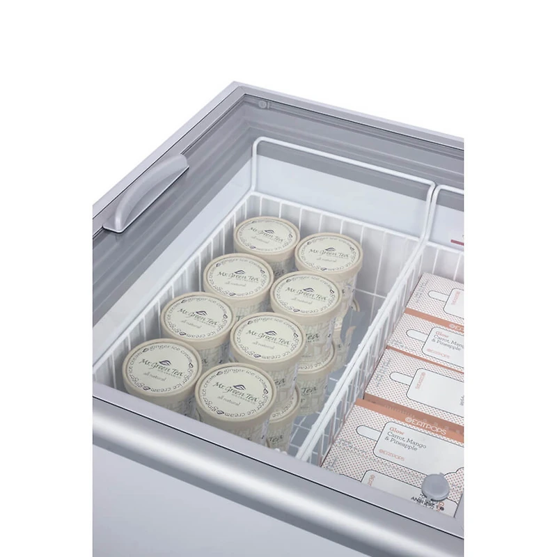 14 Cu. Ft. Ice Cream Dipping Cabinet Commercial Chest Freezer