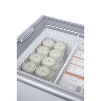 14 Cu. Ft. Ice Cream Dipping Cabinet Commercial Chest Freezer 