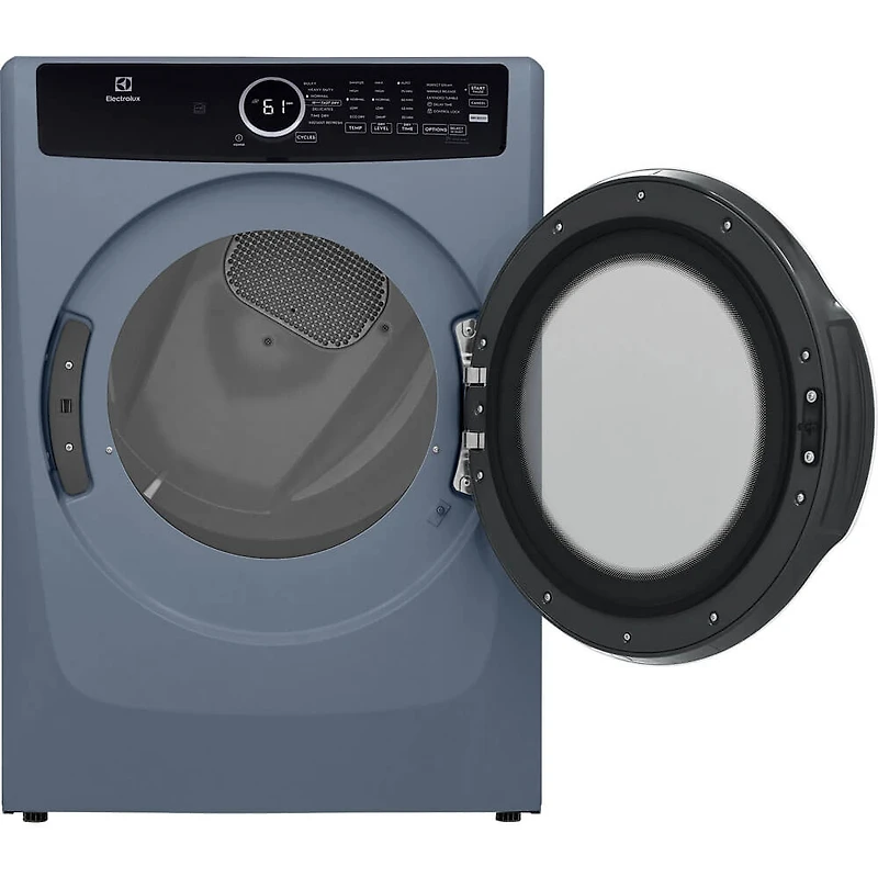 8 Cu. Ft. Denim Blue Front Load Electric Dryer