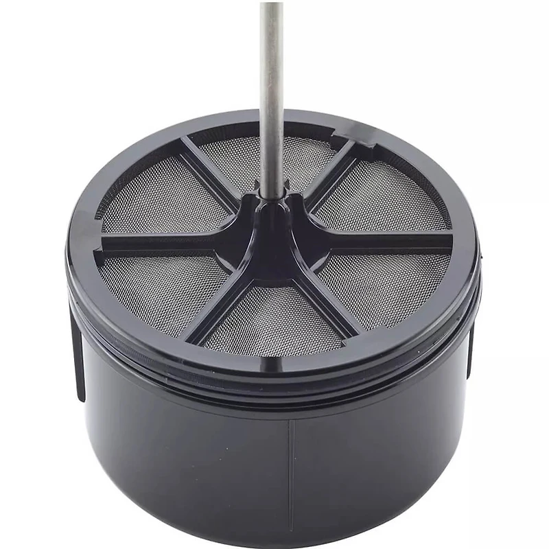 40. Oz Unbreakable Plastic French Press - Black