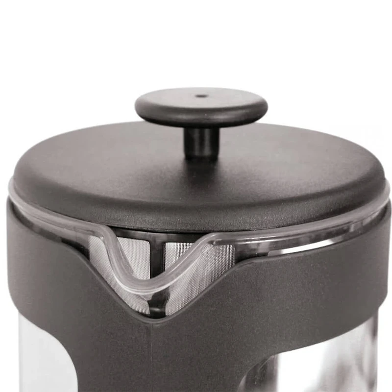 33.8 Oz Unbreakable Plastic French Press - Black