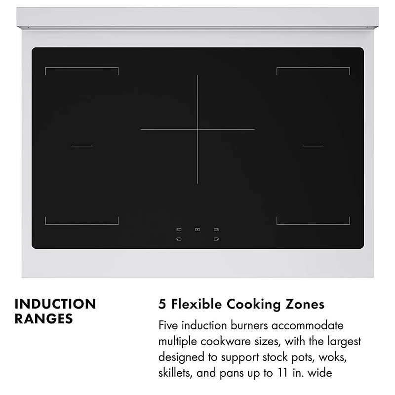 5.2 Cu. Ft. Autograph Edition Stainless and Bronze Freestanding Induction and Convection Electric Range
