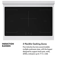 5.2 Cu. Ft. Autograph Edition Stainless and Bronze Freestanding Induction and Convection Electric Range