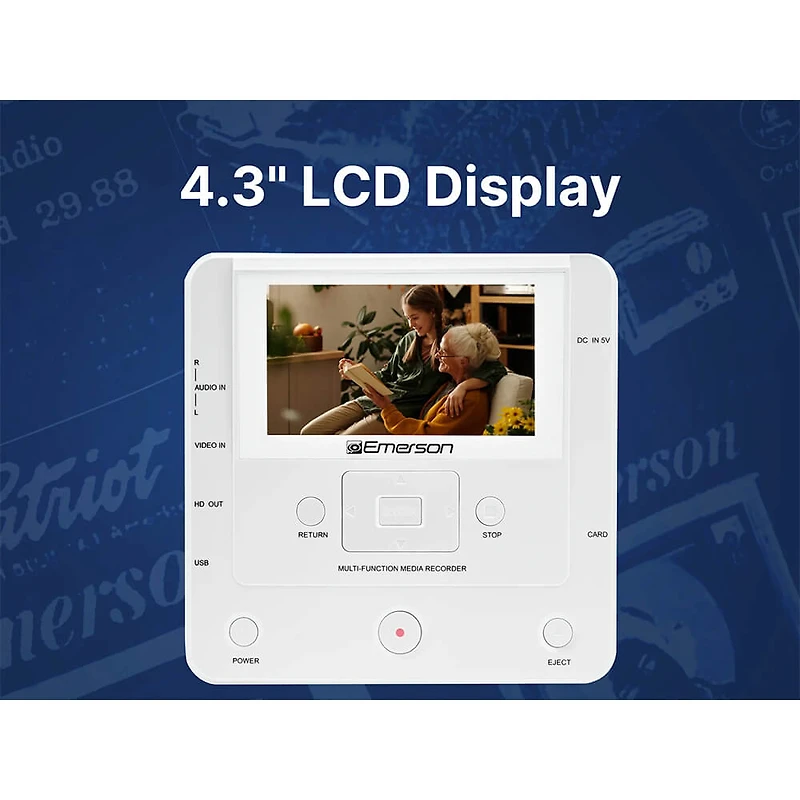 Multi-Function Multimedia Recorder and Digital File Converter
