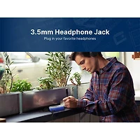 AM/FM Pocket Radio with Headphones - Black