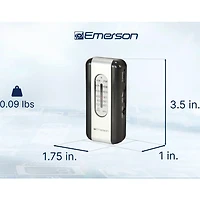 AM/FM Pocket Radio with Headphones - Red