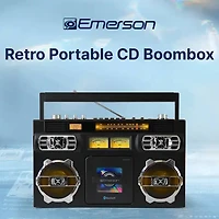 Retro Bluetooth CD/Radio Boom Box