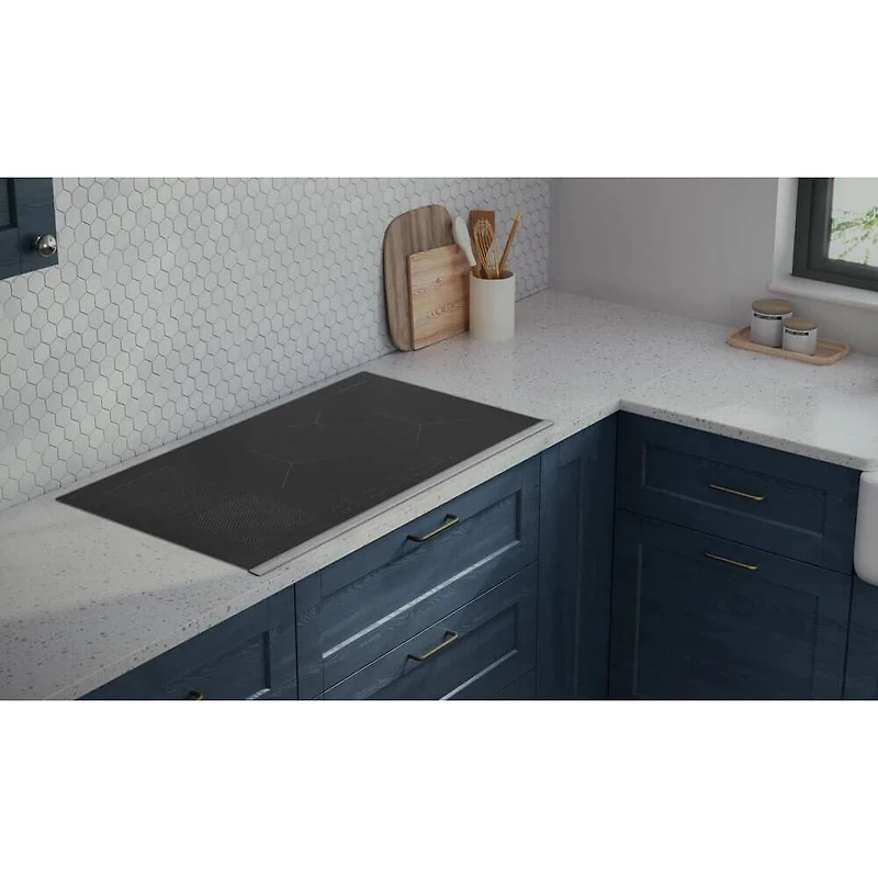 36 inch 5 Burner Black Induction Electric Cooktop