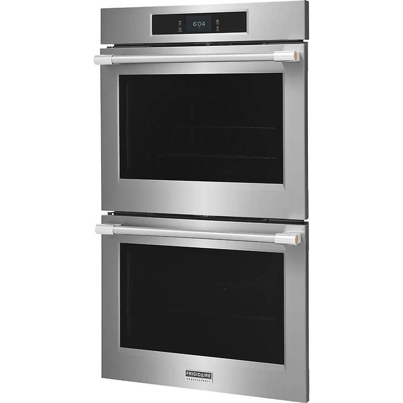 30 inch Stainless Convection Smart Double Wall Oven with Stone-Baked Pizza Mode