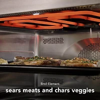 27 inch Stainless Smart Convection Wall Oven and Microwave Combination with Assisted Cooking Modes